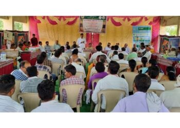 वाडेगाव येथील बियाणे महोत्सवाला उत्स्फुर्त प्रतिसाद महागडे बियाणे टाळा, घरगुती बियाणे वापरा