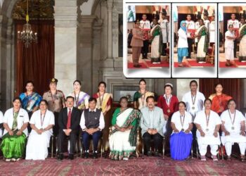 राष्ट्रपतींच्या हस्ते राष्ट्रीय फ्लोरेन्स नाइटिंगेल पुरस्कार प्रदान