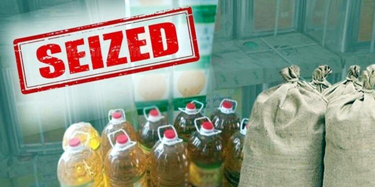 भेसळीच्या संशयावरून अन्न पदार्थांचा साठा जप्त