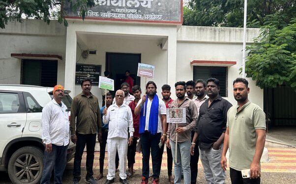 जिल्ह्यातील शेतकऱ्यांची कोवळी पीके जंगली प्राणी नष्ट करत असलेल्या पिकांची नुकसान भरपाई द्या