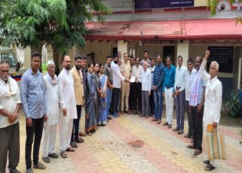 गोपाल दातकर यांच्यावर दाखल केलेले खोटे गुन्हे मागे घ्या कुणबी युवक संघटनेची जिल्हाधिकारी व जिल्हा पोलीस अधीक्षकांकडे मागणी