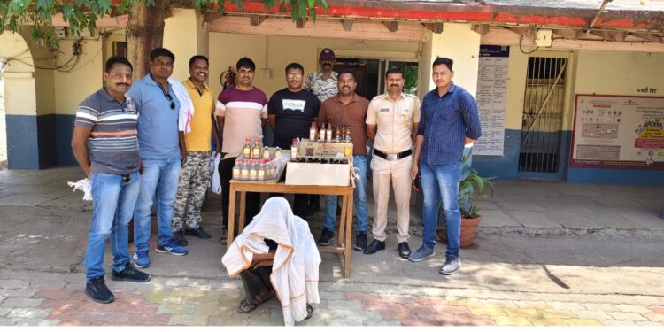 उपविभागीय पोलीस अधिकारी मित्तल यांच्या पथकाची तेल्हारा पोलीस स्टेशन हद्दीत कारवाई
