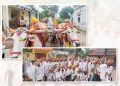 तेल्हारा पोलिसांचा समाजासमोर आदर्श : चक्क बैलगाडीतून बाप्पाची मिरवणूक